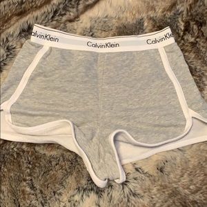 Calvin Klein track sweat shorts SZ S
